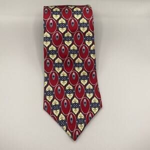 Oscar De La Renta Pattern Men's Neck Tie